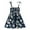 Navy, variant on Elainilye Fashion Toddler Baby Girls Dress Sleeveless Strap Summer Dress Graphic Print Girls Clothes, Sizes 1-6Y