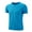 Blue, variant on Kids Boy Sport T Shirt Running Training Workout Shirts Quick Dry Breathable Athletic Tops Orange 6-7