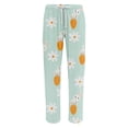 thumbnail image 3 of Fabrcox Easter Pj Pants for Men Rabbit Hunt Print Straight Leg Sleeping Pants for Men Comfy Big and Tall Mens Trousers with Pockets, 3 of 4