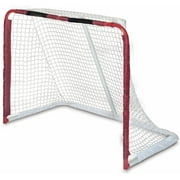 Easy Assemble Steel Hockey Goal for Indoor + Outdoor - 52 x 43 x 28 - 17 pounds - Light + Portable