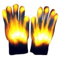 thumbnail image 1 of Guantes iluminados con luz LED 8 colores Sunnimix amarillo, 1 of 8