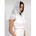 thumbnail image 5 of YooGuoGuo Lace Wedding Veil Mantilla bridal veils Latin Mass Scarf Head Covering for Women and Girls, 5 of 7