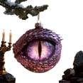 thumbnail image 1 of Adorno Navideño Ojo de Dragón | Decoración Medieval para Árbol de Navidad | 8 X 9 Cm | 1 Unidad, 1 of 2