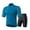 Blue, variant on blocloalo Cycling clothing Men's Cycling Jerseys MTB Bike Sets With Shirt And Bicycles Padded Shorts