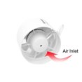 thumbnail image 3 of Ventilador de conducto en línea de 220V y 4 pulgadas, silencioso, ahorro de energía, ligero, resistente a los rayos UV, para cocina, baño, sala de estar y oficina Inevent TO001172-00B, 3 of 6