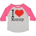 thumbnail image 3 of Inktastic I Love Mommy Heart Boys or Girls Toddler T-Shirt, 3 of 5