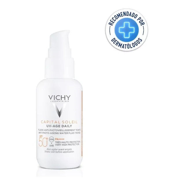 Protector Solar Vichy Capital Soleil Uv-age Daily Fps 50+ Momento de aplicación Día Tipo de piel Todo tipo de piel