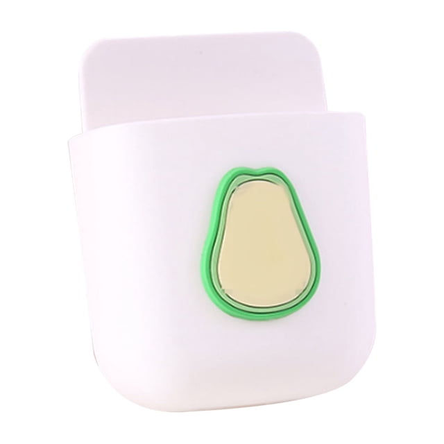 Storage Box Wall Mounted Storage Box Phone Storage Box Cartoon Storage Box Wall Mounted Storage Container Cute Phone Storage Box For Home DecorationWhite Avocado Pattern
