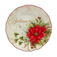thumbnail image 5 of Certified International Set of 4 Winter's Medley Christmas Dessert Plates 8.5", 5 of 5