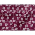 thumbnail image 4 of oneOone Viscose Jersey Fabric Arrow Sign Kasuri Printed Craft Fabric BTY 60 Inch Wide, 4 of 5