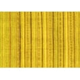 thumbnail image 1 of Ahgly Company Indoor Rectangle Abstract Yellow Modern Area Rugs, 2' x 4', 1 of 4