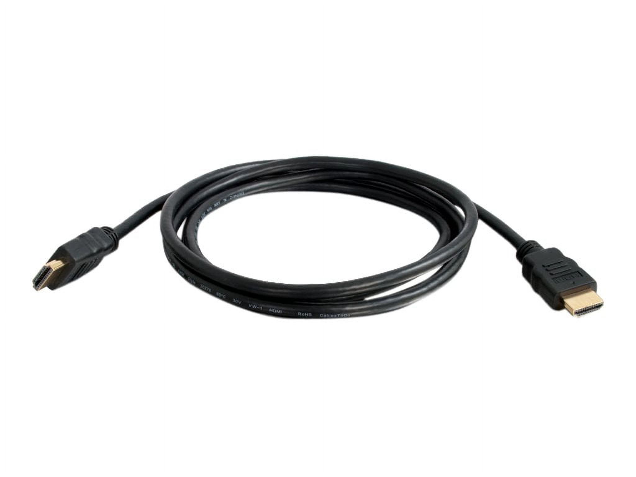 C2G 50611 4K UHD High Speed HDMI Cable (60Hz) with Ethernet for 4K Devices, TVs, Laptops, and Chromebooks, Black (12 Feet, 3.65 Meters)