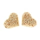 thumbnail image 2 of 2 piezas de corazón dorado Zulema Cuentas espaciadoras sueltas 17x15x2mm, 2 of 5