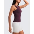 thumbnail image 3 of CRZ YOGA Butterluxe Workout Tank Tops for Women Racerback Padded Yoga Athletic Shirt with Built in Bra, 3 of 7