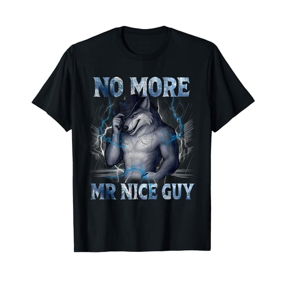Funny Alpha Wolf Graphic T-Shirt for Unleashing Your Inner Confidence