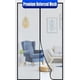 thumbnail image 3 of Mosquitera magnética para puerta, 32 unidades de potentes imanes, sin entrada de manos, malla resistente, pantalla de fácil instalación para puerta corredera, para puerta de apartamento de patio delan, 3 of 5