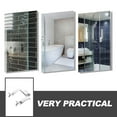 thumbnail image 3 of DEEPCRAFF 2 Pcs Poignées de Porte de Douche en Acier Inoxydable pour Conception Pratique à la Maison, 3 of 8
