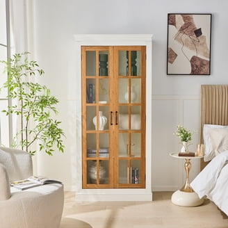 Toni 2-door, Large, Home Storage Tall Cabinet, Indoor with Shelves