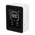 thumbnail image 1 of leyfeng Monitor de del aire Medidor de CO2 Detector de dióxido de carbono de temperatura y humedad con función de alarma Mesa, 1 of 8