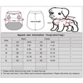 thumbnail image 2 of Cute Cartoon Printing Pattern Short Sleeve Pet Pullover Shirt Clothing for Dog Cat, 2 of 8