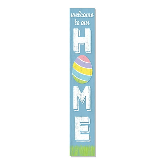 My Word! Welcome to Our Home Easter Egg Porch Boards