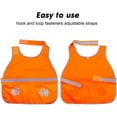 thumbnail image 3 of 2 Piece Dog Reflective Vest Adjustable Dog Safety Vest Pet Dog High Visibility Clothing, 3 of 5