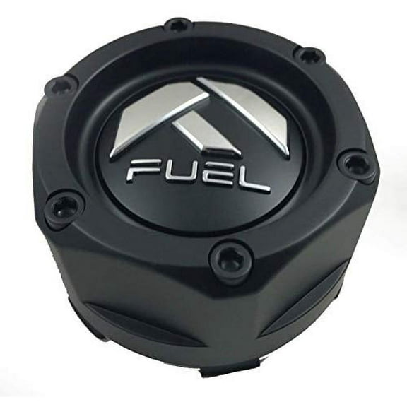 Fuel Wheels Matte Black Wheel Center Cap Qty 1# 1003-48MB