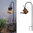 thumbnail image 3 of Regadera solar para exteriores, adorno de luces, lámpara de jardín para ducha, decoración con energía Solar para , césped, Patio, decoración de , Gancho A S de Bron Bronce AS Gancho Sunnimix Luz de regadera, 3 of 7