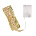 thumbnail image 1 of LED Ribbon Lights, Battery Operated Polyester Fiber Christmas Tree Ribbon Lights Golden  for New Year, 1 of 7