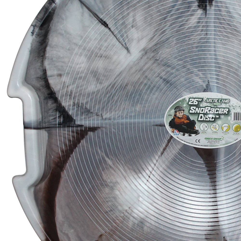 Emsco Group ESP 26 inch Arctic Camo Disc Sled with Handles