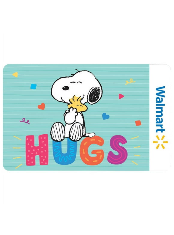 Peanuts Hugs Fathers Day Walmart Gift Card
