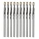 thumbnail image 1 of 10Pcs Carbide Drill Bit Fast Drilling Speed High Strength Hardness Wear Resistance Straight Shank Twisting Drill, 1 of 5