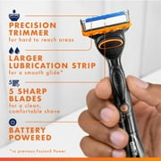 Gillette Men's Razor Blade Refills, 6 Fusion5 Cartridges, 2 ProGlide Power Cartridges