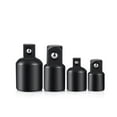 thumbnail image 1 of MesaSe Drill Socket Adapter Hex Shank To Square Impact Driver Extension Bits Kit Craftsman Spring Locking Replacement Reducer Hand Tool 3Pcs Extension Bits, 1 of 9