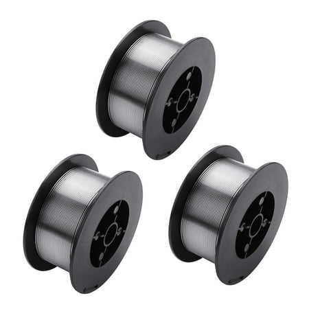 

3X E71T-1C 500G Stainless Steel Gasless Mig Welding Wires 1.0mm Dia Solid Cored Welding for Chemical Equipment