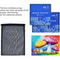 thumbnail image 6 of Yellow Red Mushroom Jigsaw Puzzle, Paper Wood Composite Material Zigsaw with Storage Bag and Reference Picture Easy to Solve Family Game Creative Gift for Friends Parents Grandparents, 1000 Pieces, 6 of 6