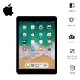 thumbnail image 3 of Apple iPad 9.7" 5th Gen WiFi 32GB Grado A Genérica Space Gray, 3 of 3