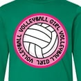 thumbnail image 4 of Inktastic Volleyball Girl Long Sleeve Youth T-Shirt, 4 of 5