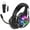 Black, variant on 2.4GHz Wireless Gaming Headset for PC, Ps5, Ps4, Switch, Laptop, Mobile, Mac. Type-C Ultra Stable Bluetooth 5.3 Gaming Headphones with Noise Canceling Mic, 7.1 Surround Sound, Stereo Sound, RGB Light