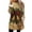 3Multicolor, variant on Womens Christmas Round Neck Sweatshirt Boutique Top Long Sleeve Printed Shirt Dress Loose Fit Pullover Tops with Pockets Holiday Tunic Dress