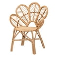 thumbnail image 2 of bali & pari Eliava Rattan BOHO Peacock Chair, Natural Brown, 2 of 10