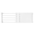 thumbnail image 4 of Tension Shelf Adjustable Closet Divider 24cm Width Storage Rack for Cabinet Wardrobe 50 ~ 80cm / 19.69 ~ 31.5in, 4 of 12