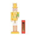 thumbnail image 2 of 2Pcs 11.81Inch Easter Wooden Bunny Nutcracker Figurine Desktop Ornament, Home Office Decor for Spring Festival Party Gifts & Decorations, Easter Basket Stuffers, 2 of 7