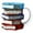 Poignée Claire, variante sur Tnarru Tasse à Café Accessoire pour Infusions Chaudes Ou Froides Fournitures Colorées Articles de Lecture pour Amateurs de Livres Écrivain Bibliothécaires Poignée Bleue