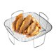 thumbnail image 4 of Parrilla especial para barbacoa Air Fryer, rejilla para tostadas, rejilla para cocinar al vapor, rejilla para brochetas de doble capa de acero inoxidable 304, 4 of 5