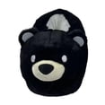 thumbnail image 3 of Sharprepublic Indoor Slippers Cartoon Bear Novelty Home Shoes Warm Slippers for Dorm Household Black, 3 of 8