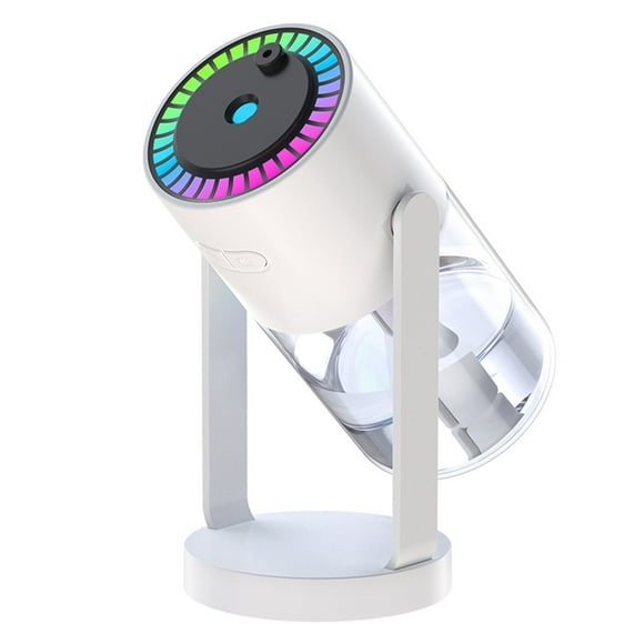Humidifier Oil Diffuser With Starry Lights Night Light Car Humidifier White
