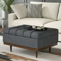 Simpli Home Mariah Coffee Table Storage Ottoman