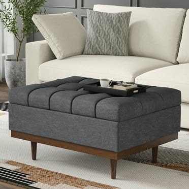Simpli Home Mariah Coffee Table Storage Ottoman