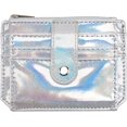 thumbnail image 1 of Bolsa de herramientas Clip de dinero con holograma ID Ventana Titular de la tarjeta Monedero delgado para mujeres Niñas, 1 of 5
